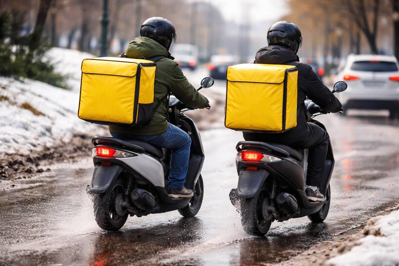 Курьерам хотят запретить личные электромопеды