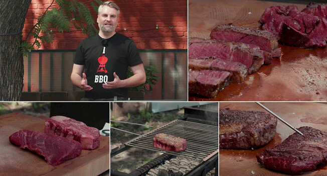 Как правильно готовить стейк на мангале