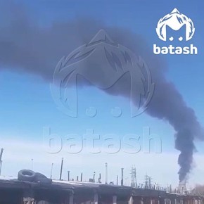 Чёрный столб дыма поднялся над Стерлитамаком