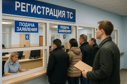 Штрафы за несвоевременную регистрацию автомобиля в 2026 году: что нужно знать