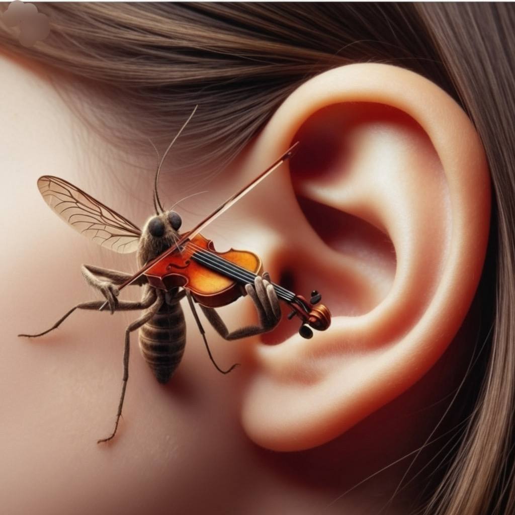 Комары могут переносить паразитов