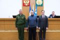 Сегодня на нашем еженедельном оперативном совещании мы вручили государственную награду нашему земляку, участнику специальной военной операции Дмитрию Александровичу Затолокину