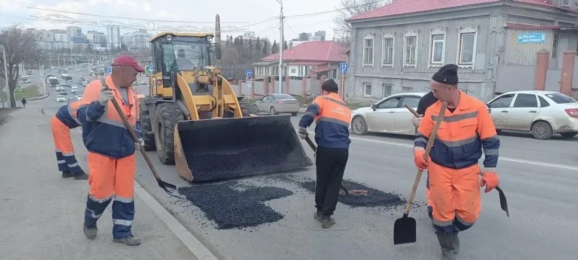 Ямочный ремонт в Уфе: ежедневная сводка Ямочный ремонт в Уфе: ежедневная сводка
