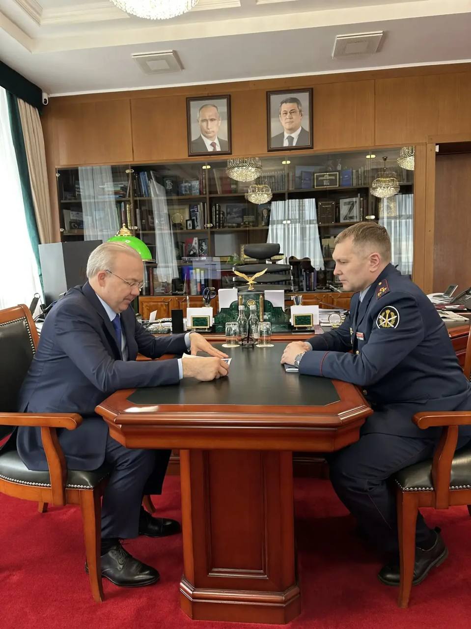 Андрей Назаров рассказал о встрече с руководителем республиканского УФСИН Сергеем Кудрявцевым