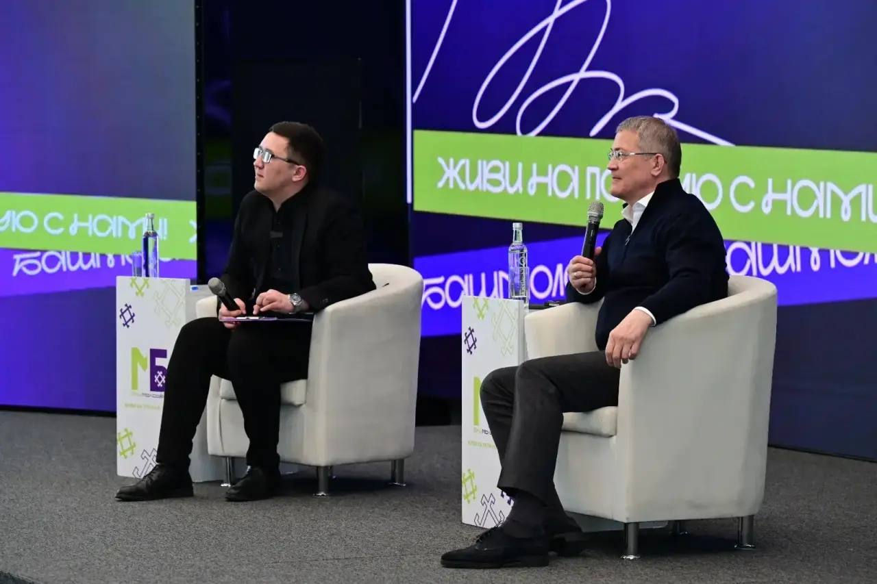 Радий Хабиров: Продолжаем цикл встреч с нашей молодежью Радий Хабиров: Продолжаем цикл встреч с нашей молодежью