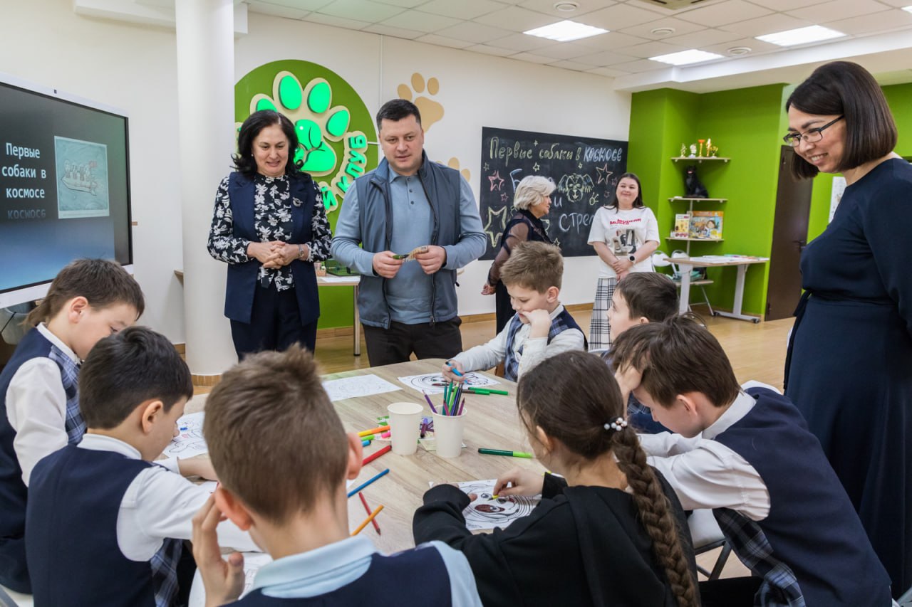 #УфаДобрая: Ратмир Мавлиев посетил «Пушистый клуб» #УфаДобрая: Ратмир Мавлиев посетил «Пушистый клуб»