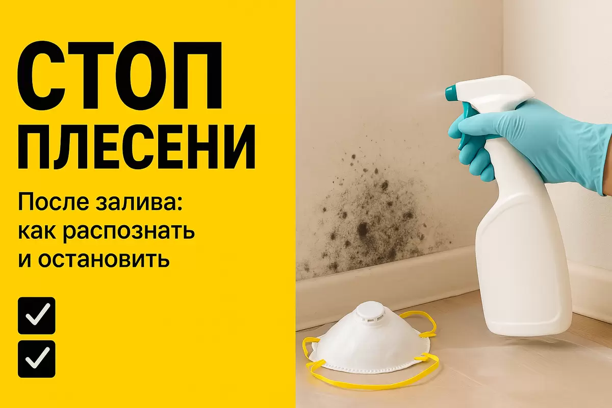 Плесень после наводнения: как распознать и устранить проблему
