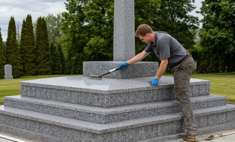 Эффективный уход за гранитными памятниками: советы по чистке и защите