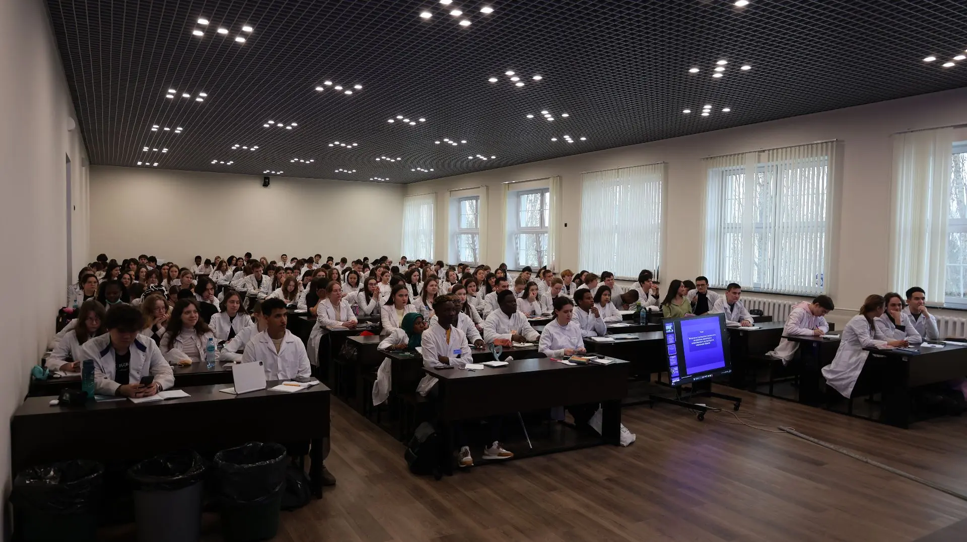 В Башкирском государственном медицинском университете прошла встреча студентов с представителем МВД