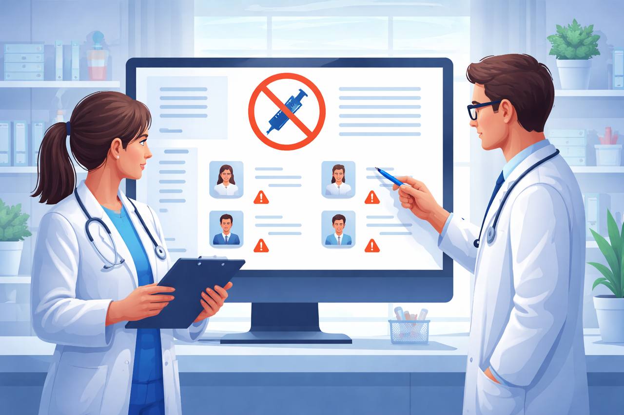 Антипрививочников внесут в отдельный список