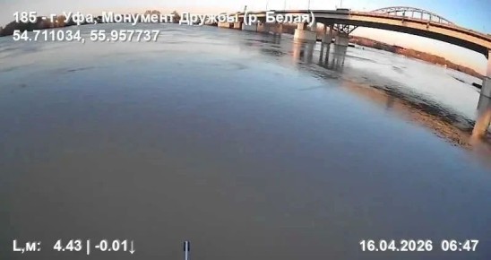 За сутки уровень реки Юрюзань в Башкортостане поднялся на 17 сантиметров