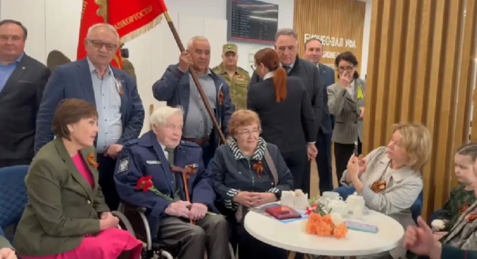 На парад Победы в Москву отправился ветеран из Уфы