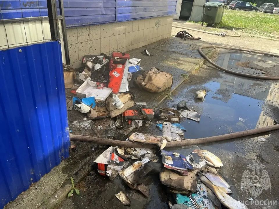 В двух городах Башкирии произошли пожары в ТЦ