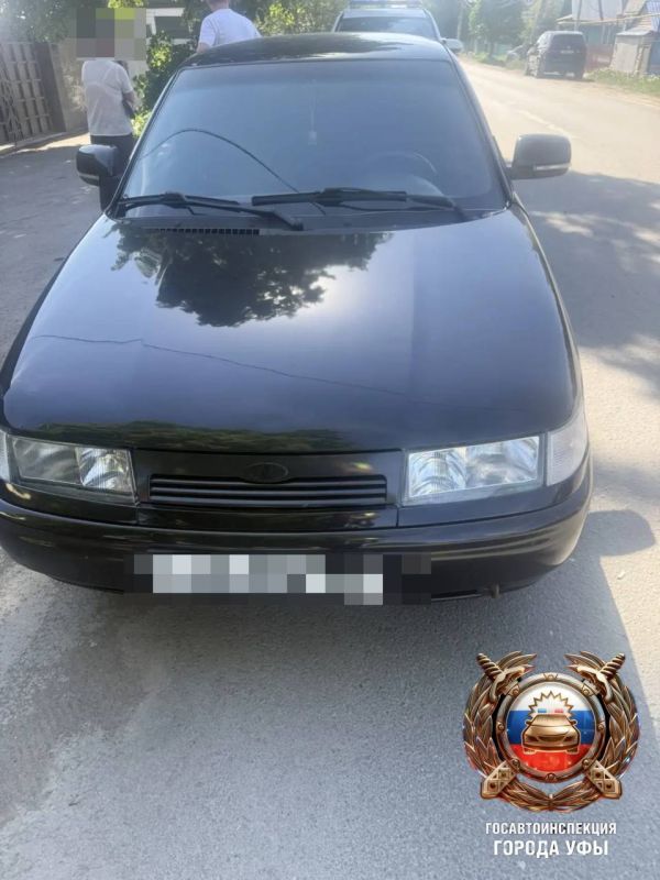 В Уфе инспекторы ДПС прервали опасную поездку