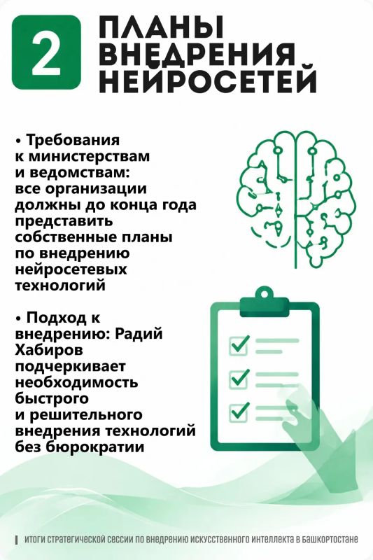 Рассказываем про главные смыслы со стратегической сессии по внедрению ИИ в Башкортостане Рассказываем про главные смыслы со стратегической сессии по внедрению ИИ в Башкортостане