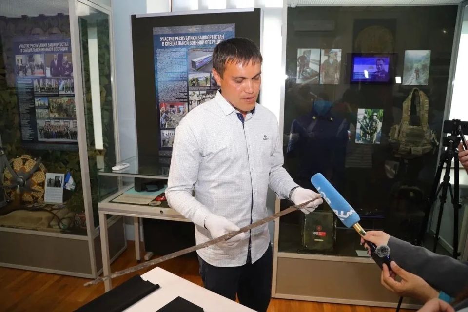 В Кигинском районе нашли уникальный древний меч В Кигинском районе нашли уникальный древний меч