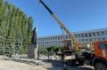 В Уфе начали обновлять сквер за кинотеатром «Родина»