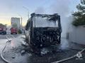 В Уфе вспыхнул пассажирский автобус