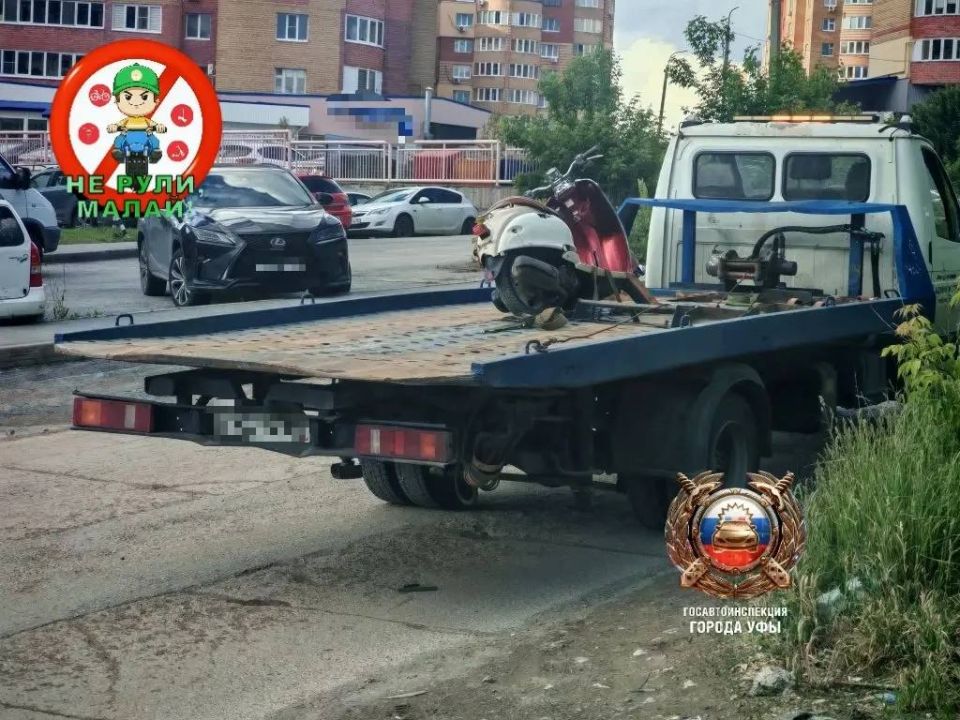 Госавтоинспекция Уфы задержала сразу нескольких несовершеннолетних за рулём Госавтоинспекция Уфы задержала сразу нескольких несовершеннолетних за рулём
