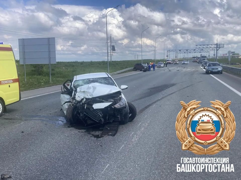 В Уфе произошла крупная авария
