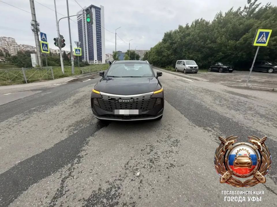 В Уфе восьмилетний велосипедист пострадал в ДТП
