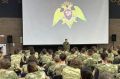 В парке «Патриот» бойцы отряда спецназа Росгвардии имени генерал-майора М.М. Шаймуратова провели урок мужества для старшеклассников Башкортостана