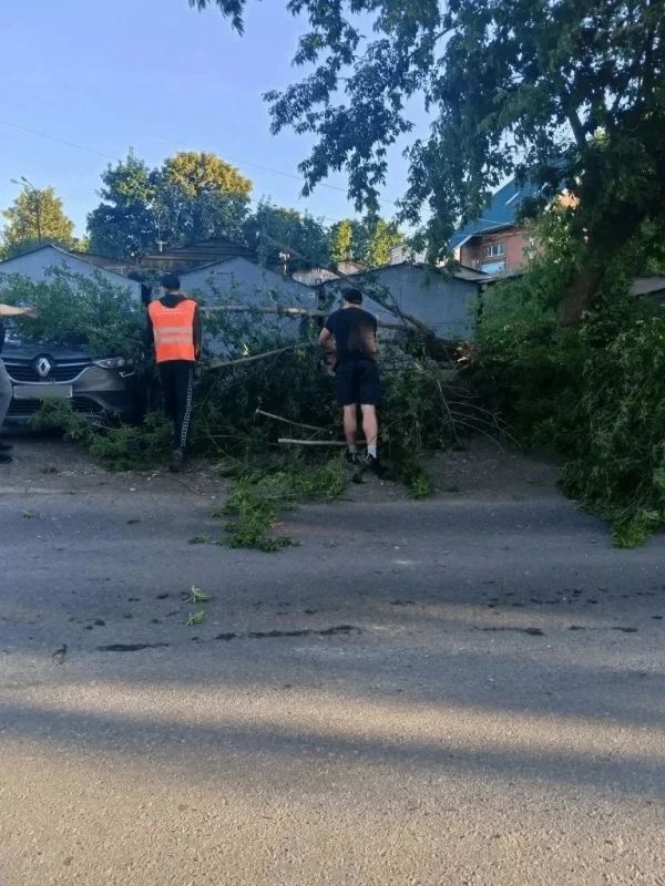 Последствия непогоды в Уфе Последствия непогоды в Уфе