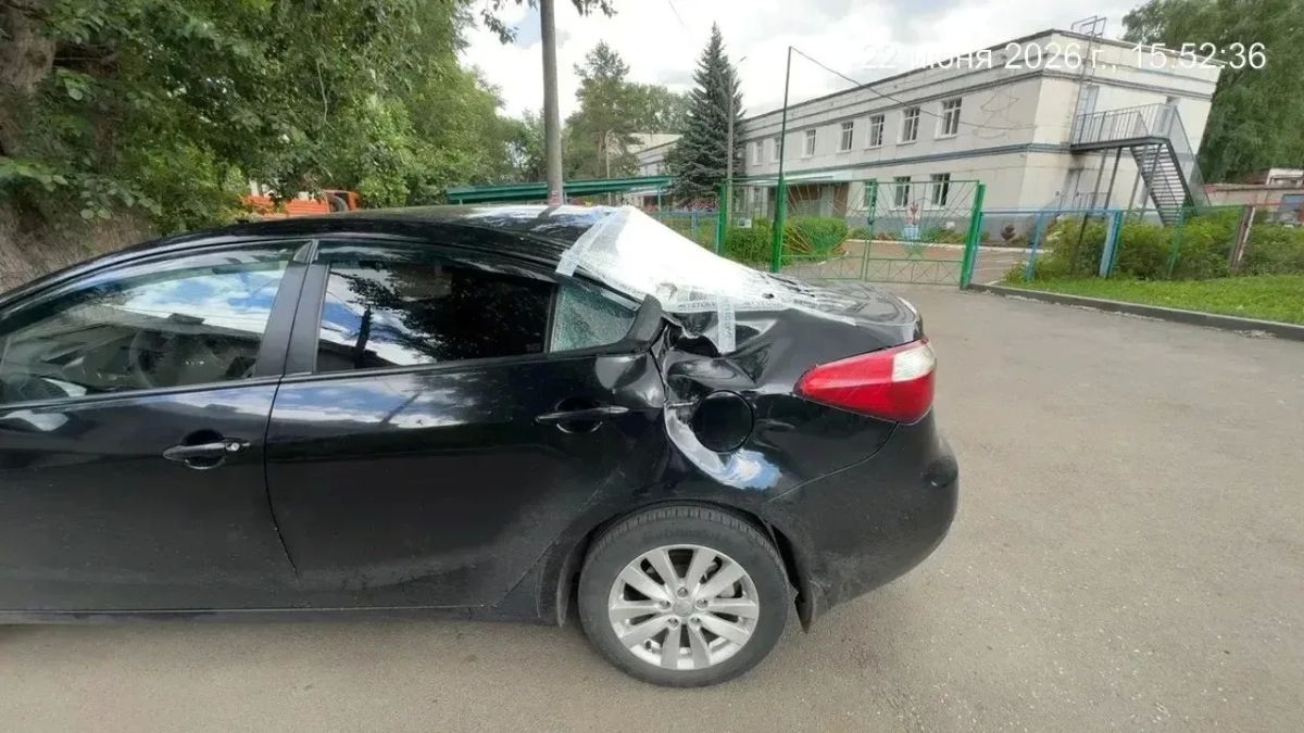 Последствия непогоды в Уфе Последствия непогоды в Уфе