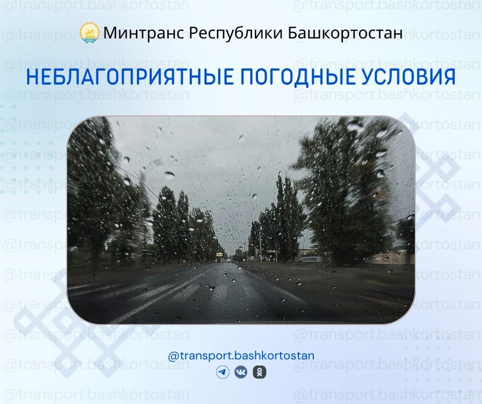 Неблагоприятные погодные условия 10 июля