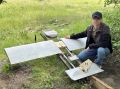 Боец из Ермекеевского района работает с FPV-дронами
