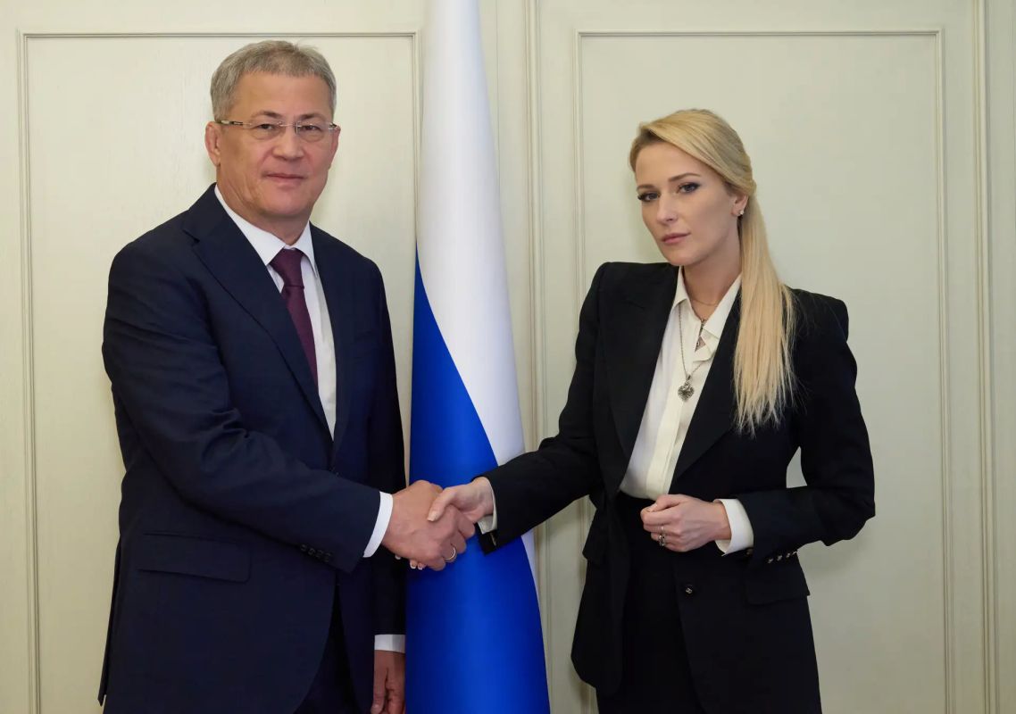 Яна Лантратова: Провела рабочую встречу с Главой Республики Башкортостан Радием Фаритовичем Хабировым