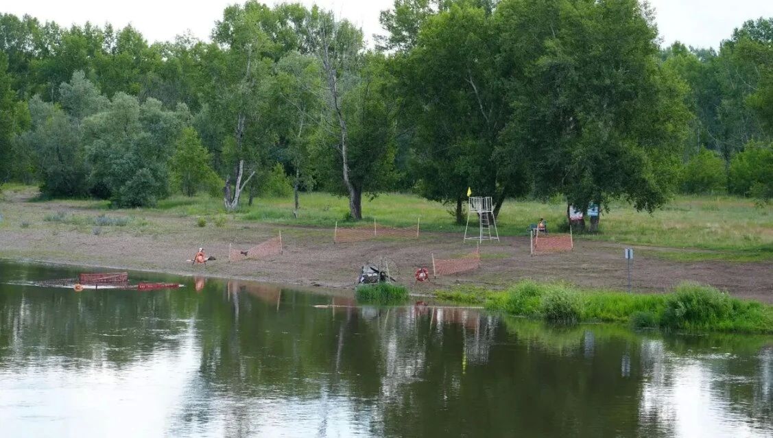 В Салавате закрыли официальный пляж, расположенный на левом берегу Белой