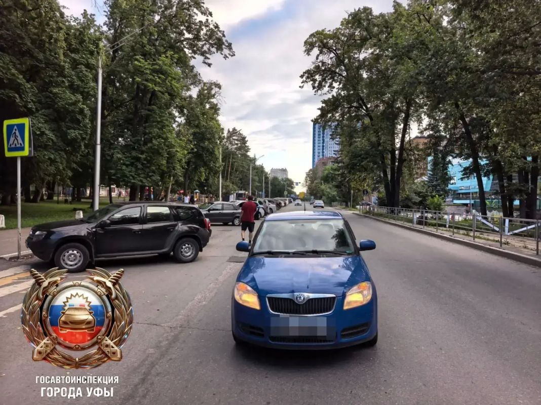 В Уфе на улице Рихарда Зорге водитель иномарки сбил 3-летнего пешехода