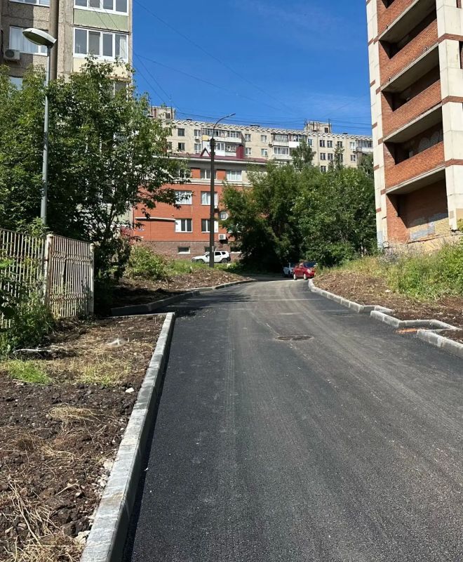 В Октябрьском районе Уфы завершили ремонт межквартальных проездов по городской программе «Дорога к дому» В Октябрьском районе Уфы завершили ремонт межквартальных проездов по городской программе «Дорога к дому»