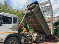 Продолжаются восстановительные работы лестницы возле дома № 173/1 по ул. Менделеева