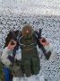 Охраняет государственную границу