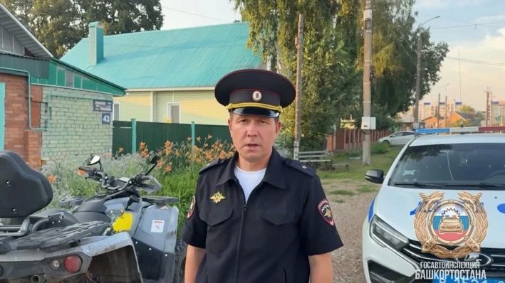 В Стерлитамаке перевернулся квадроцикл с тремя подростками