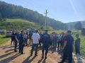 В Аскинском районе Башкирии река вода ушла с подтопленных участков