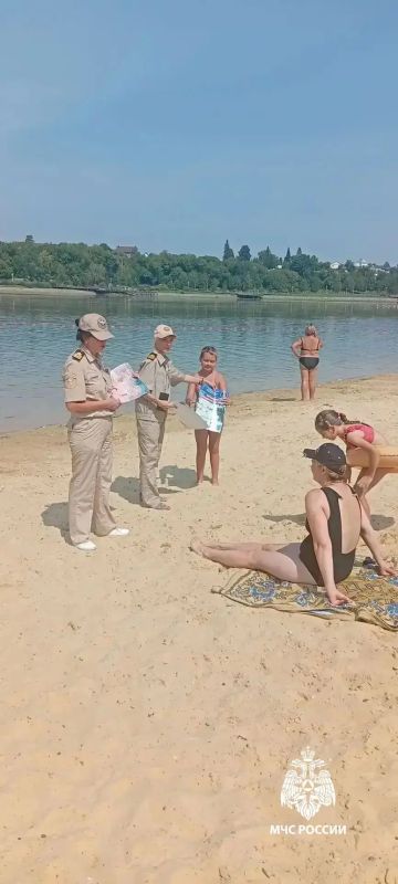 Продолжается работа по обеспечению безопасности на водоемах Продолжается работа по обеспечению безопасности на водоемах