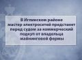 В Иглинском районе мастер электросетей предстанет перед судом за коммерческий подкуп от владельца майнинговой фермы