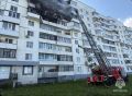 Пожар на улице Гвардейской в Уфе удалось локализовать