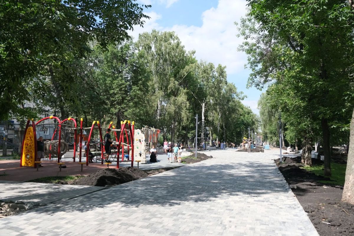 В Стерлитамаке сезон благоустройства продолжается В Стерлитамаке сезон благоустройства продолжается