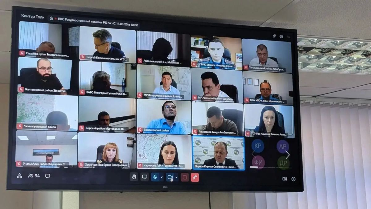 Сегодня в Госкомитете РБ по ЧС прошло традиционное еженедельное совещание в формате ВКС с руководителями штабов профилактики муниципалитетов Сегодня в Госкомитете РБ по ЧС прошло традиционное еженедельное совещание в формате ВКС с руководителями штабов профилактики муниципалитетов