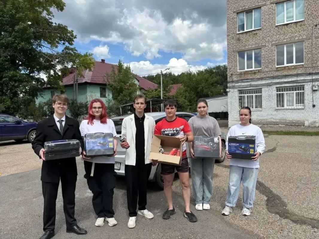 Салаватский индустриальный колледж продолжает поддерживать наших защитников