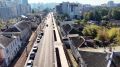 По улице Октябрьской Революции завершают монтаж освещения