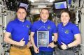Вымпел Дворца детского творчества доставили из Уфы на МКС