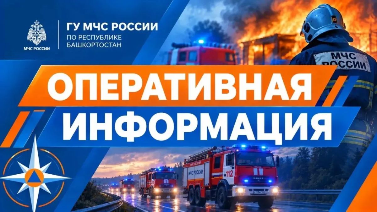 Пожарные МЧС России работают на месте возгорания на улице Подвойского, 4 в Уфе