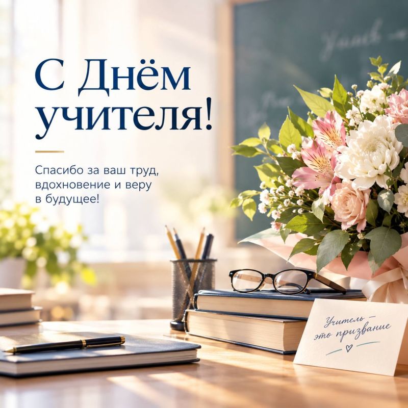Александр Шельдяев поздравил учителей с их профессиональным праздником