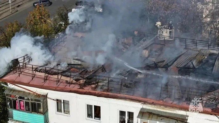 По факту пожара в уфимской пятиэтажке возбудили уголовное дело