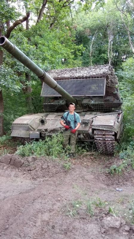 Танкист получил новую награду